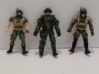 Lot Of 3 Chap Mei SOLDIER FORCE IV Combat Military Trooper Action Figure Toy • $9.49