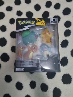 £9.99 • Buy Pokemon - Select Translucent Battle Figure 4 Pack (PKW2798)