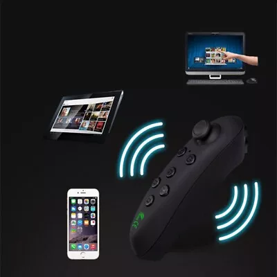 Wireless Bluetooth Mini Gamepad Mouse Remote Controller Joystick Black Color • $8.69