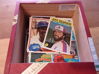 BASEBALL Card Collection Estate Vintage Find Over 125 Cards -- 80's-Unsearched • $18.49