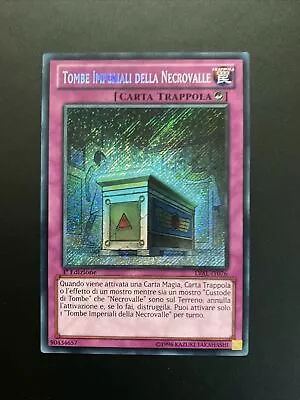 Yu Gi Oh Tombs Imperial Of Necrovalley Lval-it076 Rare Segreta Ita 1ed NM • £7.63