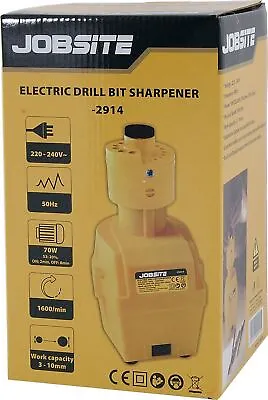 £28.49 • Buy 240V Electric Drill Bit Sharpener Sharpening Machine Hss Sds Reshape Old Drills