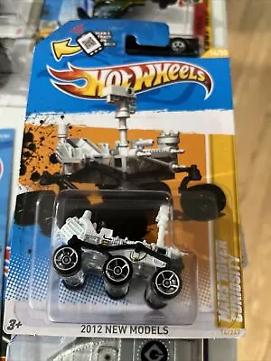 Hot Wheels Mars Rover Curiosity NASA Robot 2012 New Models 14/50 Read • $7