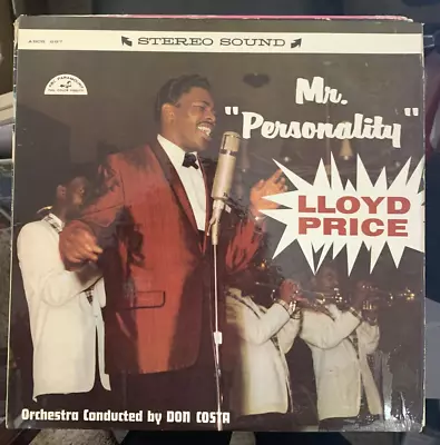 Lloyd Price-Mr.  Personality  ABC-Paramount ABCS 297 Orig US Stereo LP Rare! VG+ • $13.50