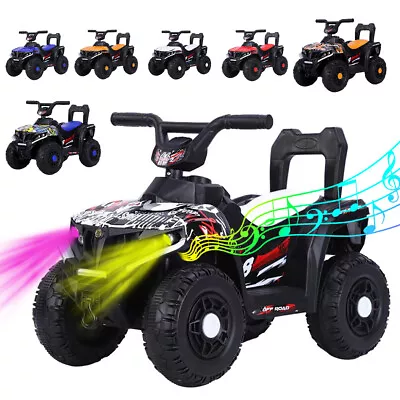 Kids Electric Ride On ATV Quad Bike 4 Wheeler Toy Car Rechargeable Battery 6V • $81.99