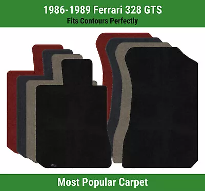 Lloyd Ultimat Front Row Carpet Mats For 1986-1989 Ferrari 328 GTS  • $115.99