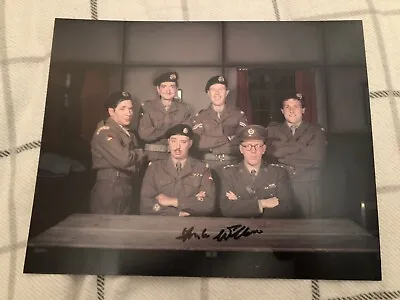 FRANK WILLIAMS (DADS ARMY) SIGNED  PHOTO 10x8” • £4