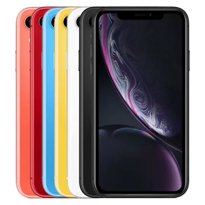 Apple IPhone XR - All Sizes & All Colours - Unlocked - Good Condition Smartphone • £142.99