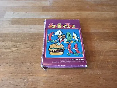 Intellivision Video Game - Burger Time (boxed But No Book) • £11.99