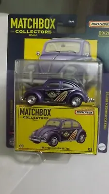 2020 Matchbox Purple 1962 Volkswagen Beetle # 9/20  Hawaii Or Bust  • $10.97