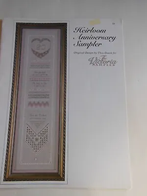 The Victoria Sampler HEIRLOOM ANNIVERSARY - Design By Theo Duck • $7