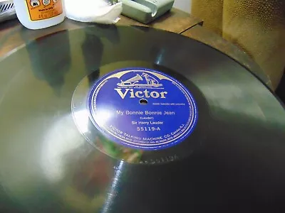 $10.95 • Buy 78RPM 12  Victor (Single Sided) Harry Lauder - Bonnie Jean, / Breakfast Bed VV+V