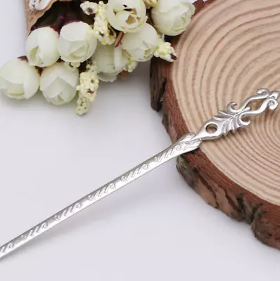 Vintage Metal Hair Chopsticks Hair Stick Hairpin Fork Hair Women Accessories • $1.14