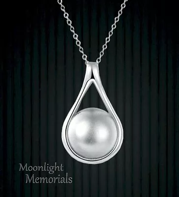 New Teardrop Waterdrop Cremation Urn Ashes Necklace • $12.95