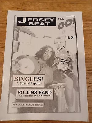 Jersey Beat Fanzine  Issue 44  New Faces Of '82 Pop Hardcore Garage • $29