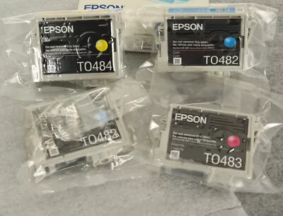 4 Epson 48  Ink Cartridges OEM Sealed  • $5.95