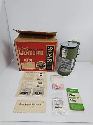 Vintage BernzOMatic Dual Beam Propane Lantern TX-750 NOS  • $175