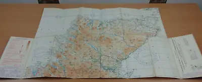 Original WW2 Era RAF Map Entitled  SCOTLAND NORTH  With  DANGER AREA  Marked. • £17.50