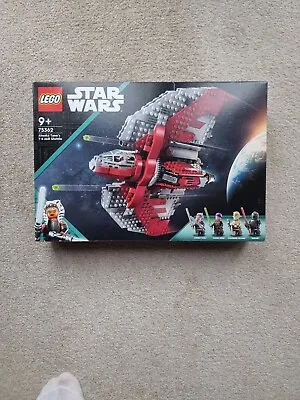 LEGO 75362 Star Wars Ahsoka Tano's T-6 Jedi Shuttle New Sealed  With Figures  • £57.95