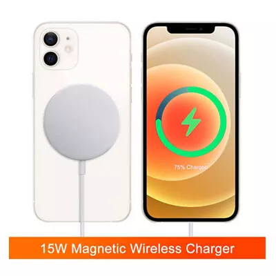 $14.78 • Buy For IPhone 14 13 12 11 Pro Max X XR Magnetic Fast Charging MagSafe Wireless Pad