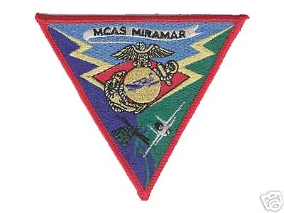 Mcas Usmc Marine Corps Miramar Air Station 4.5  Embroidered Patch • $34.99