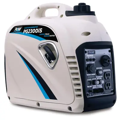 Pulsar 2300 Watt Portable Gas Powered Super Quiet Inverter Generator PG2300iS • $399.99