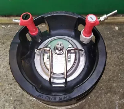 £69.99 • Buy 19L Stainless Steel Corny Keg With Disconnects For Homebrew Beer