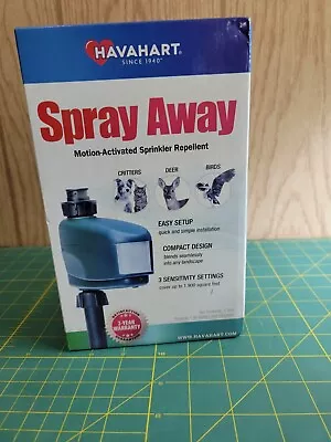 HAVAHART Spray Away Motion Activated Sprinkler Repellent NEW • $35.22