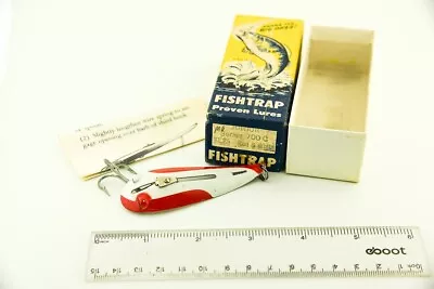 Vintage Fish Master Minnow SPoon Antique Fishing Lure In Box BH8 • $0.99