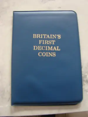 (q21) Britains First Decimal Coin Set. Uncirculated Pack • £2.95