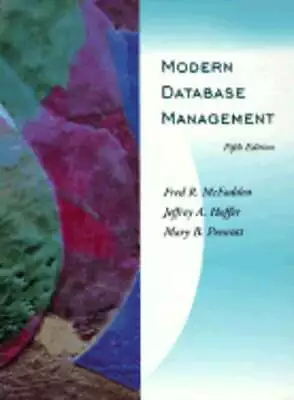 Modern Database Management By Fred R McFadden: New • $91.86