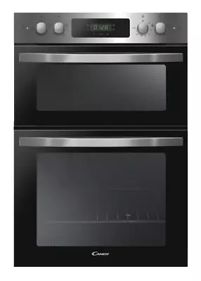 Candy FCI9D405X Built-In Double Electric Fan Assist Oven Top Oven & Grill • £299.99