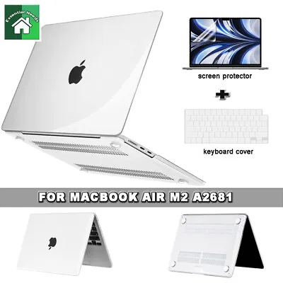 2022 MacBook Air 13.6 (M2) A2681 Case Hard Plastic Shell+keyboard Cover+LCD Film • $17.99