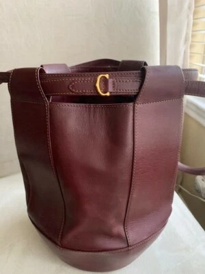 $400 • Buy Cartier Tulip Bucket Bag Authentic Vintage Cartier Bag