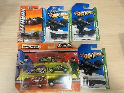 Lot Of Matchbox & Hot Wheels Batman And Batmobiles - NIP • $30