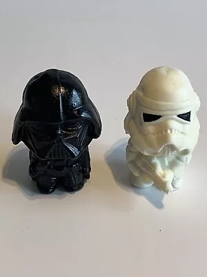 Storm Trooper & Darth Vader Handmade Edible Star Wars Cake Topper Unofficial • £30