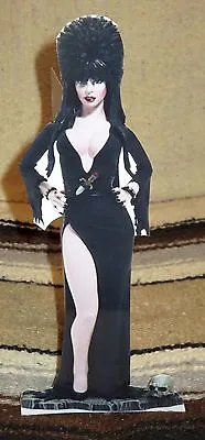 Elvira  Mistress Of Darkness  Tabletop Display Standee 10 1/2  Tall • $10.99