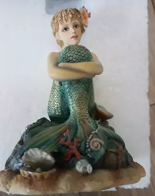 Syrens Of The Sea Flur Mermaid Figurine CB36029 By Munro Enterpr. 5 X 3.5  Boxed • £34.99