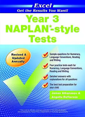 Excel Naplan*-Style Tests Year 3 • $35.69