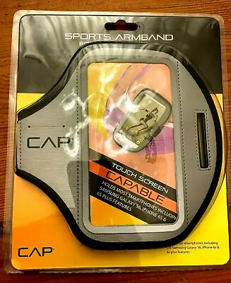 CAP BRAND Reflective Sports Armband For Smartphones ~ Touchscreen Capable • $3.95