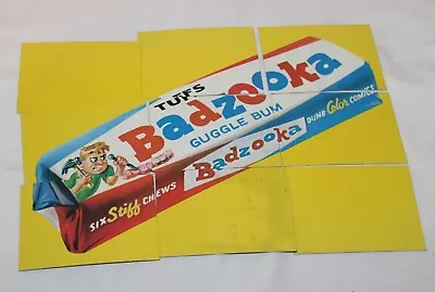 VTG 1974 Wacky Packages 10th Series Complete Puzzle Badzooka TOPPS • $24.95