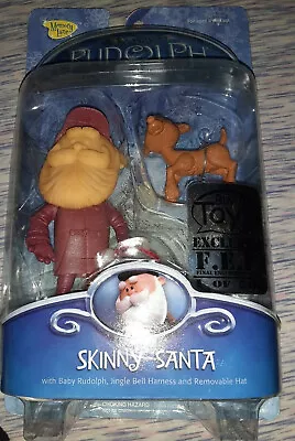 Rare! 1/500 Skinny Santa Rudolph Red Nosed Reindeer Memory Lane NIP • $99