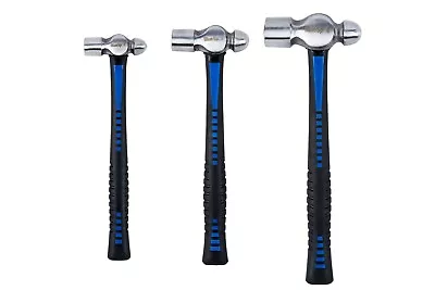 Bluespot 26100 3pc Ball Pein Hammer Set 8oz 16oz 32oz Lifetime Warranty • £15.45