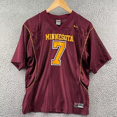 Minnesota Golden Gophers Eric Decker #7 Nike NCAA Football Jersey Youth Size XL • $17.99