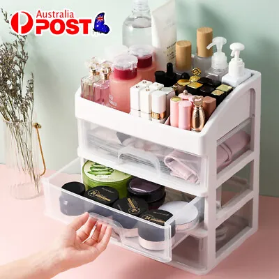 $24.79 • Buy Drawers Storage Box Desk Makeup Case Organiser Container Cosmetic Organisation