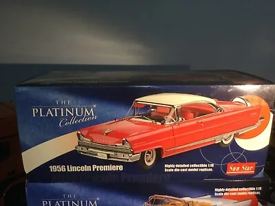 1956 LINCOLN PREMIERE SUN STAR 1:18 $ 169.00+shipping • $169