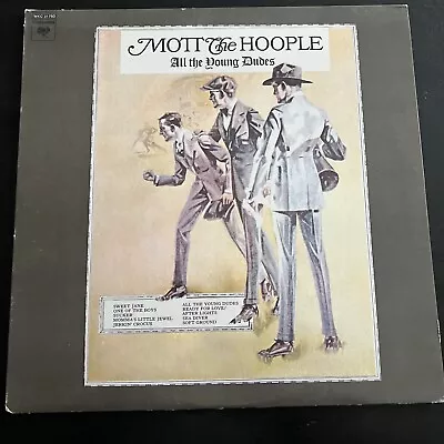 MOTT THE HOOPLE NM- All The Young Dudes IAN HUNTER Columbia KC-31750 • $9.98