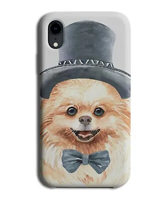 £11.99 • Buy Pomeranian Top Hat Bow Tie Phone Case Cover Tophat Bowtie Picture K587