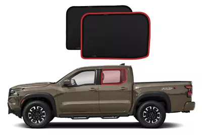 Snap Shades For Nissan Frontier 3rd Generation Car Rear Window Shades (D41; 2... • $149