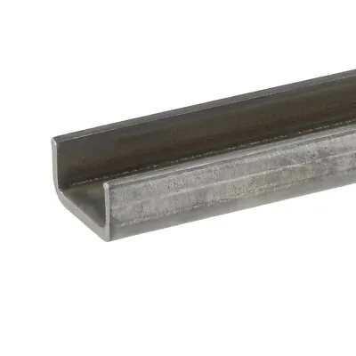 2  X 36  Plain Steel C-Channel Bar - 1/8  Thick  Versatile Metal Construction • $31.66